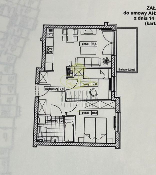 Ładne, wykończone 3 pokoje, nowe osiedle !!!: zdjecie 99548314