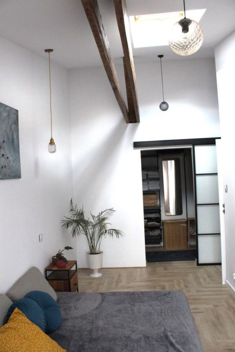 Loftowy klimat - Jaśkowa Dolina, Wrzeszcz - jasne i wysokie mieszkanie: zdjecie 99548955