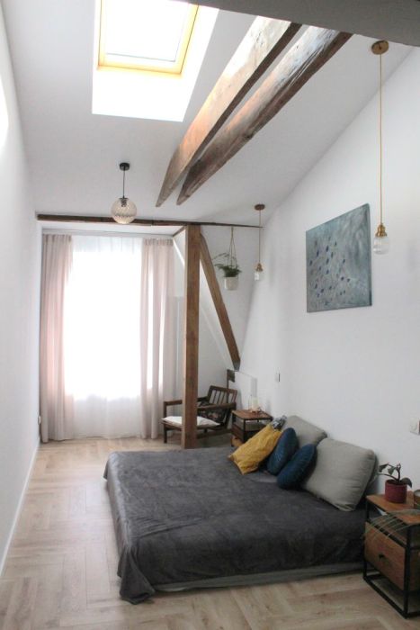 Loftowy klimat - Jaśkowa Dolina, Wrzeszcz - jasne i wysokie mieszkanie: zdjecie 99548956