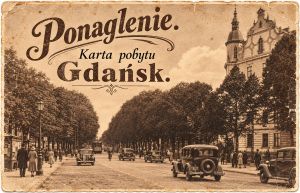 Ponaglenie. Karta pobytu Gdańsk: zdjecie 66551760