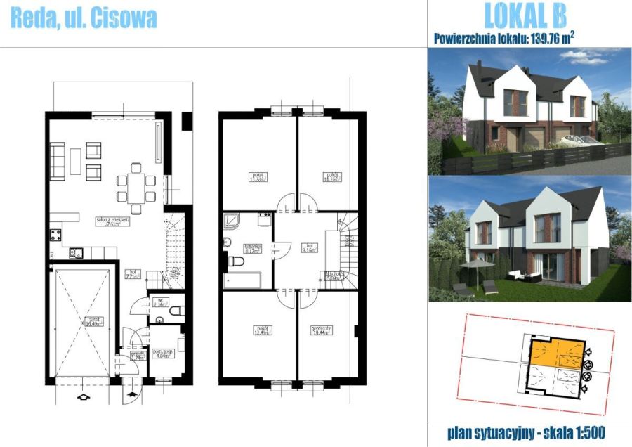 Nowość! 5 pokoi - działka ponad 350m2: zdjecie 99552225