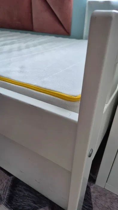 Łóżko dziecięce Ikea Kritter 70x160 cm z materacem: zdjecie 99554648