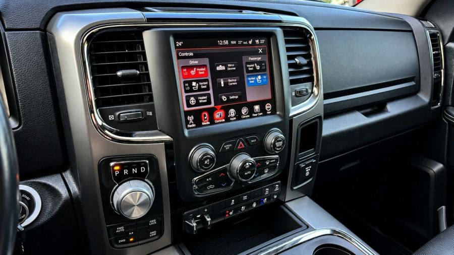 Dodge RAM 5.7HEMI Ram Box Kam cofania Wentyle Alpine Grzana kierownica Fv 23%: zdjecie 99559139