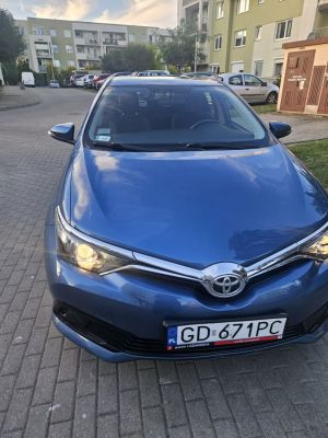 Toyota Auris  niebieski hatchback: zdjecie 66553048