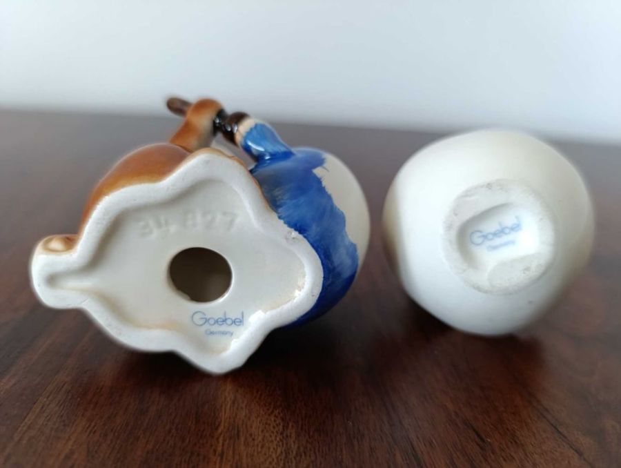Goebel Figurki królik zając pisklak Vintage Wielkanoc ozdoba vintage: zdjecie 99559880