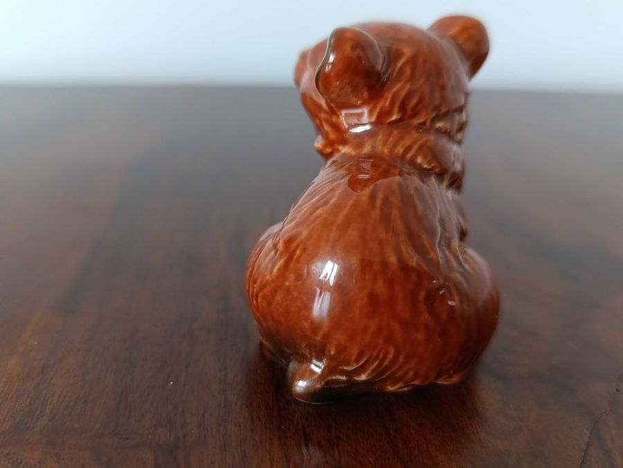 Figurka Goebel mały brązowy miś misio niedźwiedź Vintage 36-537: zdjecie 99559884