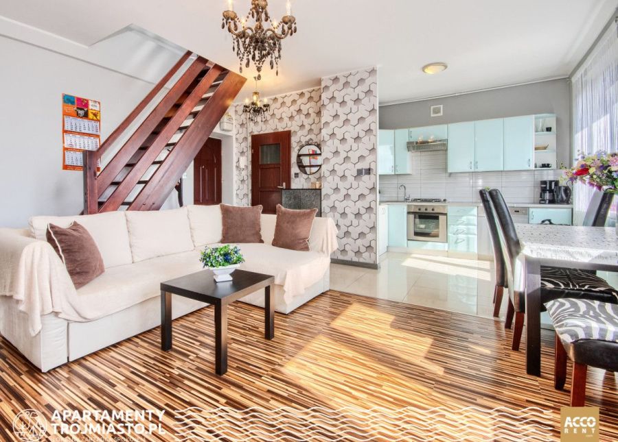 Apartament Gdynia dwa poziomy - 2550 PLN + opłaty