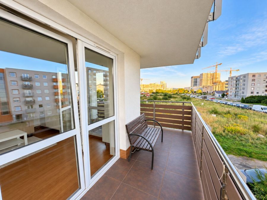 2 pokoje | SKM 350 m | balkon 15 m² | komórka 10 m² | hala garażowa: zdjecie 99561057