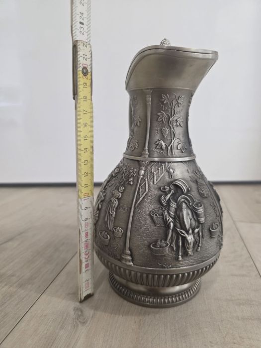 Dzban cyna kolekcjonerski Piękny: zdjecie 99561922