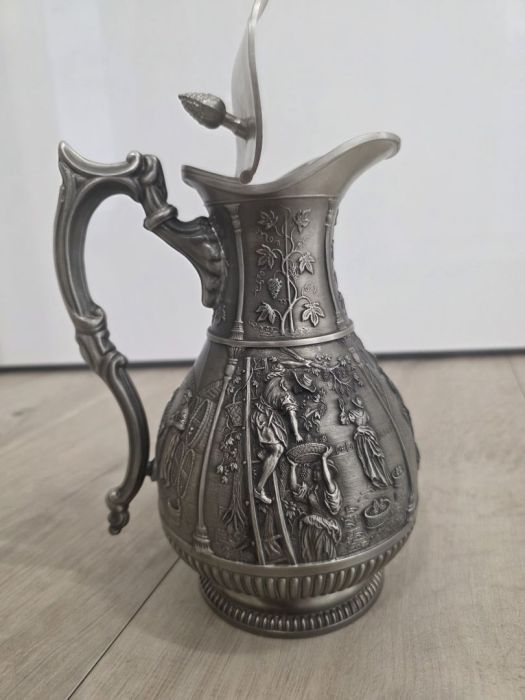 Dzban cyna kolekcjonerski Piękny: zdjecie 99561924