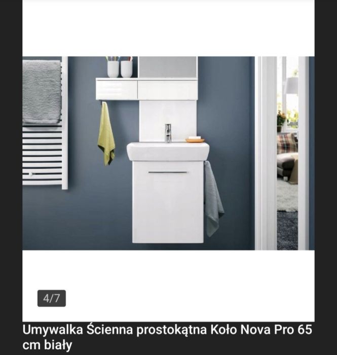Umywalka Koło  Nova Pro 65 cm: zdjecie 99562581