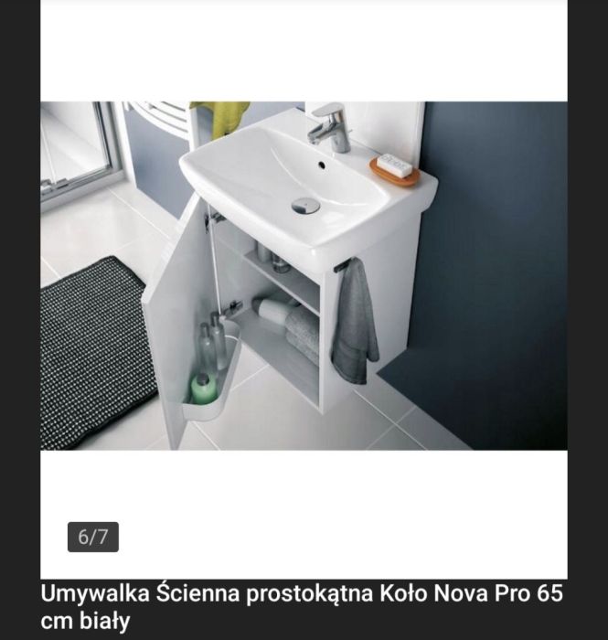 Umywalka Koło  Nova Pro 65 cm: zdjecie 99562582