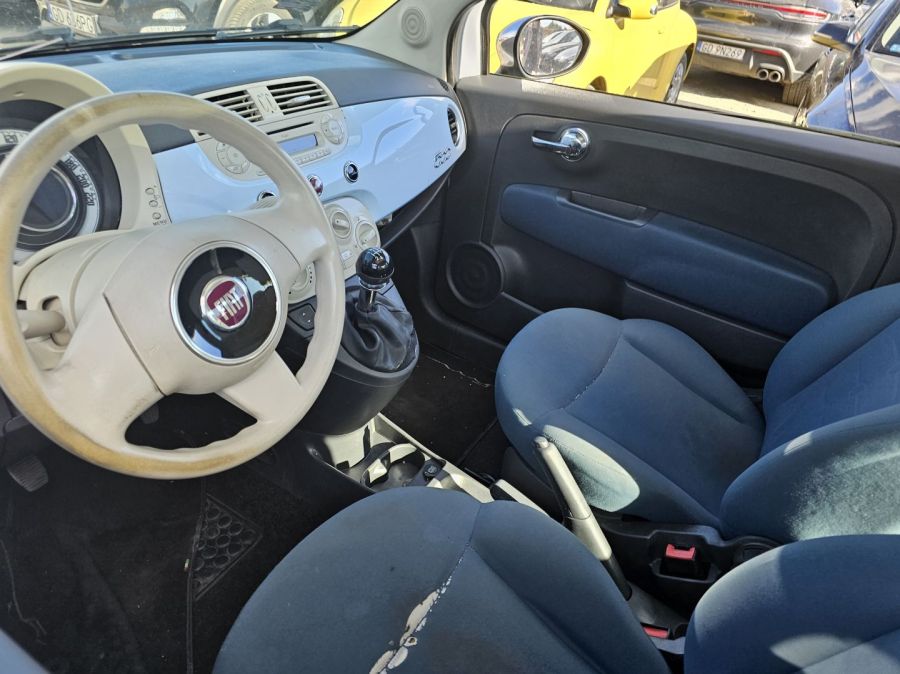 Fiat 500/oszczędny/2008r/1.2benzyna/69KM/opłaty aktualne: zdjecie 99564509
