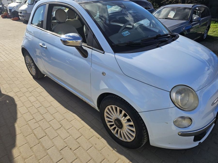 Fiat 500/oszczędny/2008r/1.2benzyna/69KM/opłaty aktualne: zdjecie 99564513