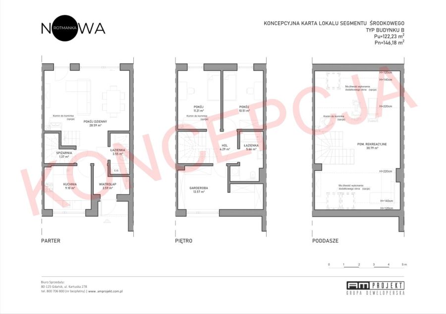 Nowa Rotmanka |AM Projekt| dom z ogrodem 146m- 5B: zdjecie 99565154