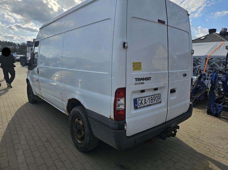 Ford Transit 2007r/2.4diesel/101KM/3osobowy/paka/hak/dostawczak/okazja: zdjecie 99565255