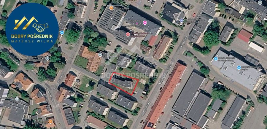 Centrum | Działka inwestycyjna | MPZP