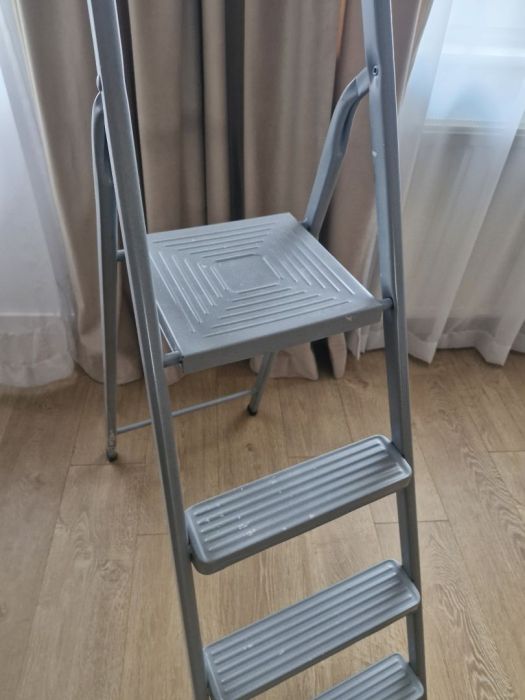 Drabina domowa skladana stalowa 4 stopniowa: zdjecie 99568885