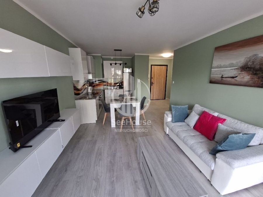 Nowe 2 Pokoje | 44 m&sup2; | Balkon | Hala Garażowa | Gdańsk Kiełpinek