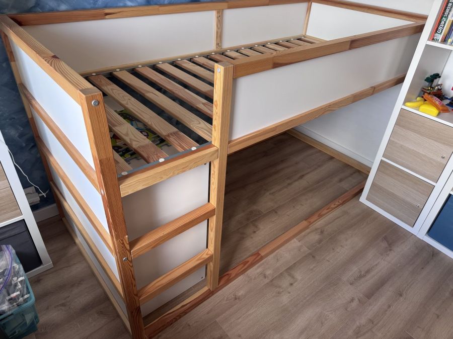 Łóżko piętrowe ikea kura: zdjecie 99570292