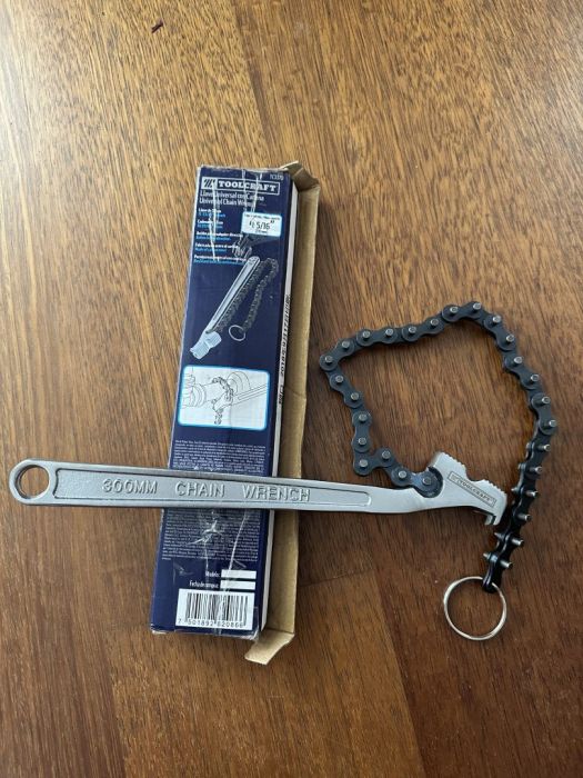 Klucz łańcuchowy nowy- Toolcraft: zdjecie 99570431