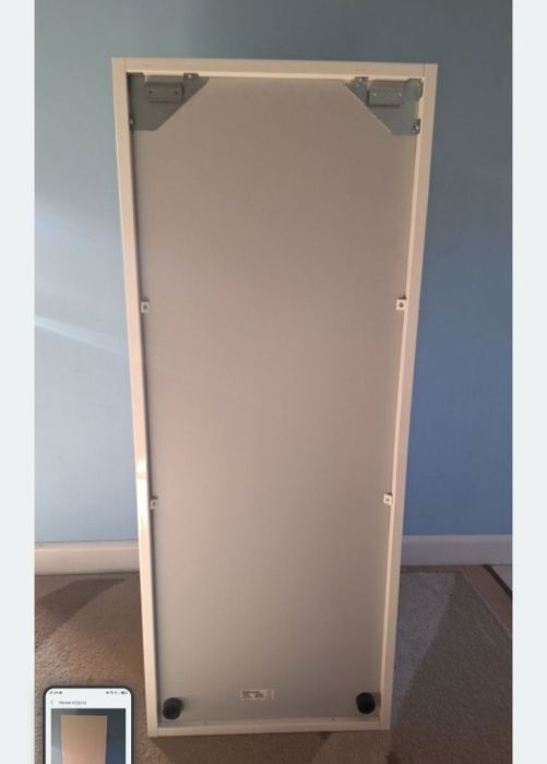 Szafka łazienkowa IKEA wisząca biały połysk: zdjecie 99570805