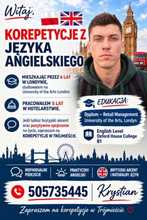 Korepetytor języka angielskiego: zdjecie 66554874