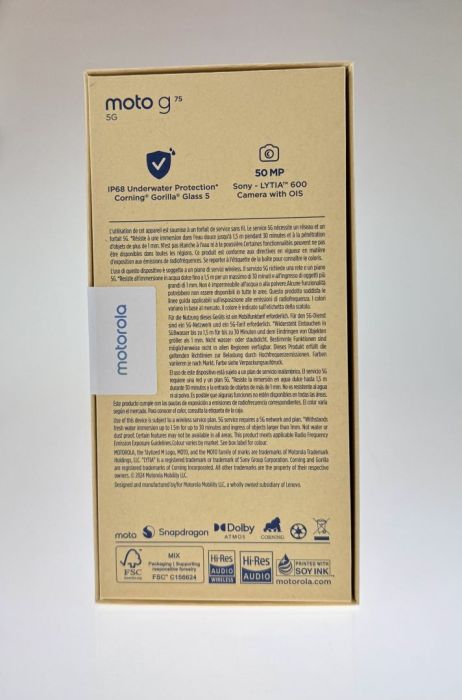 Nowa Motorola Moto G75 5G 8/128GB szara Gdynia: zdjecie 99574491