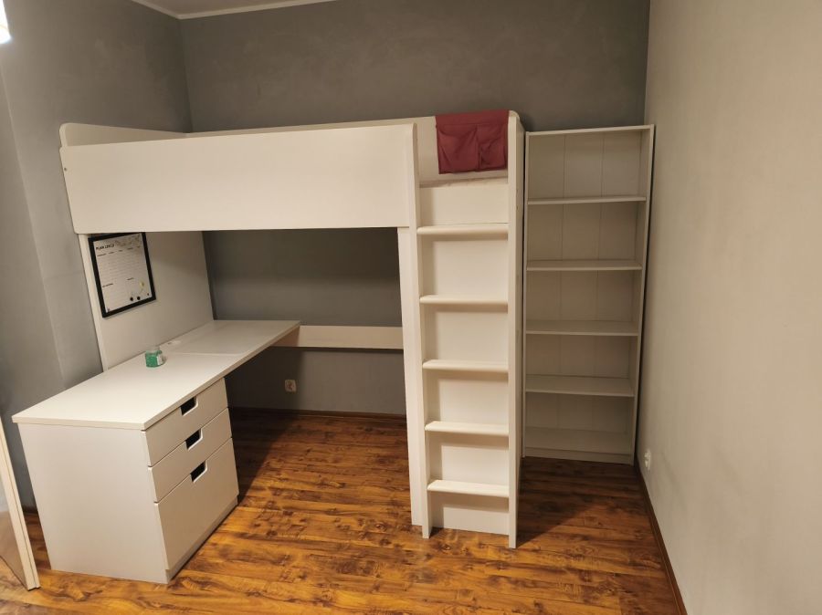 Łóżko, Biurko, Regał: zdjecie 99575112