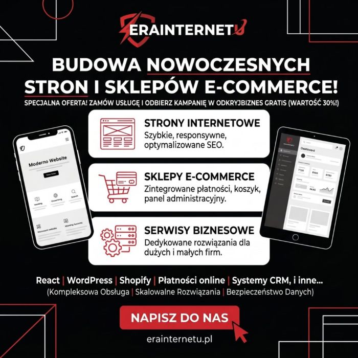 Profesjonalne Strony WWW i Sklepy | Wyprzedź Kon: zdjecie 99578663