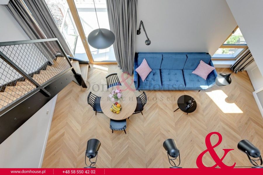 2 poziomowy apartament, z 3 sypialniami