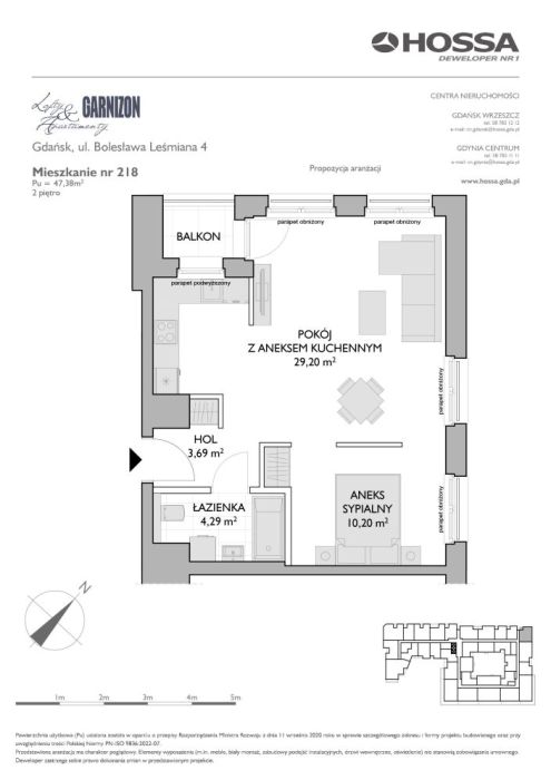 Garnizon Lofty&Apartamenty Gdańsk 47.4m<sup>2</sup>: zdjecie 99582784
