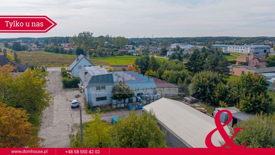 Działka z budynkiem usługowo-produkcyjnym: zdjecie 99584219