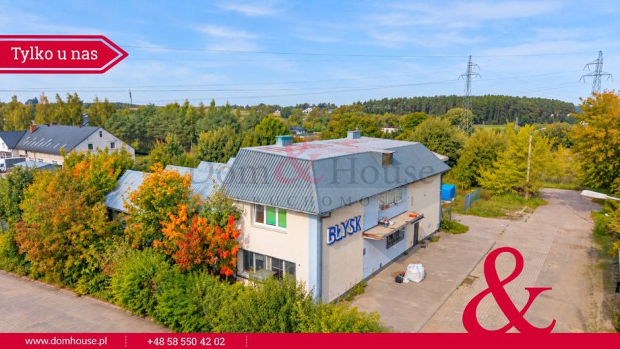 Działka z budynkiem usługowo-produkcyjnym: zdjecie 99584205