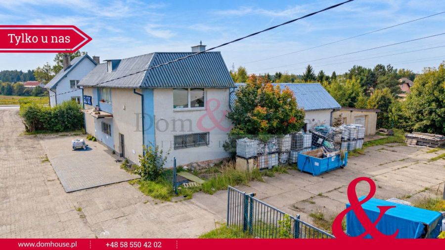 Działka z budynkiem usługowo-produkcyjnym: zdjecie 99584206