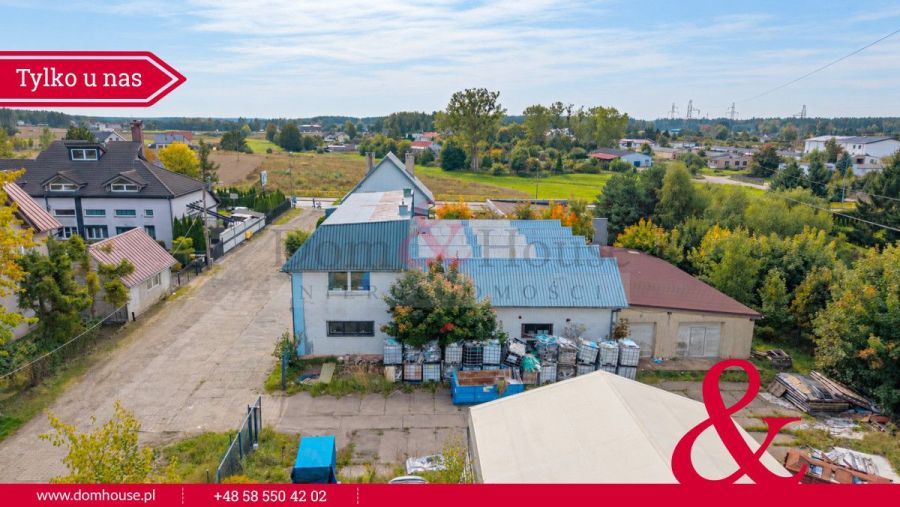 Działka z budynkiem usługowo-produkcyjnym: zdjecie 99584208