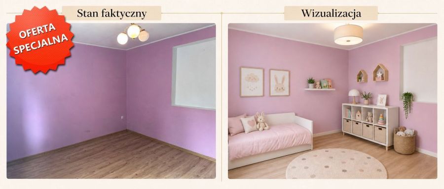 Wejherowo Nanice - 4-pok. mieszkanie (92 m2) na pa