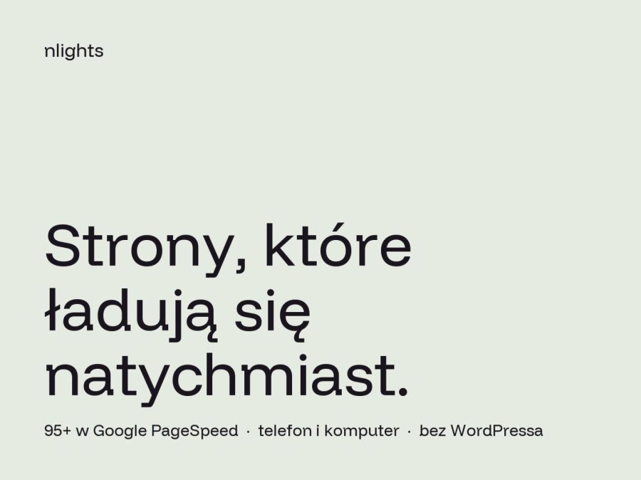 Strony www, automatyzacje i AI dla firm - szybko,