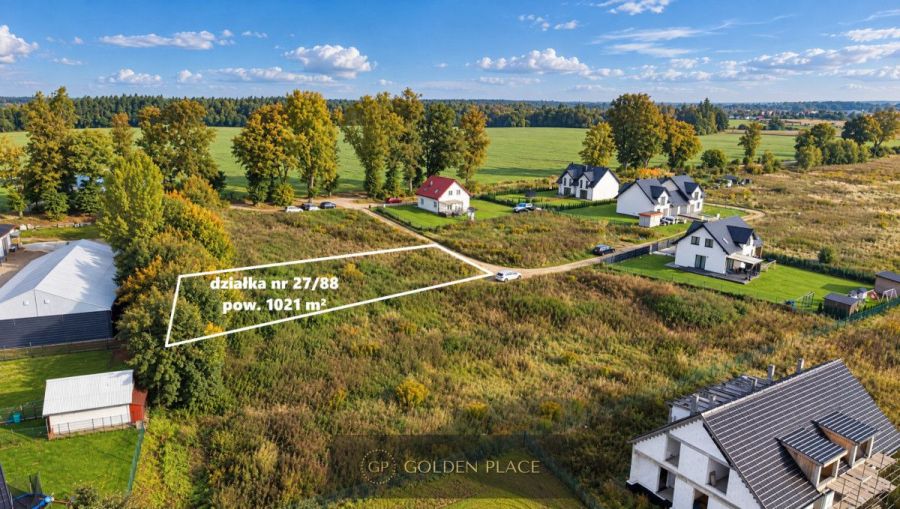 Działka | Reda Rekowo |pow. 1021 m&sup2;