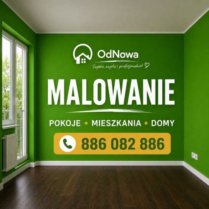 Szukasz Malarza - Malowanie mieszkań i pokoi Gdańsk