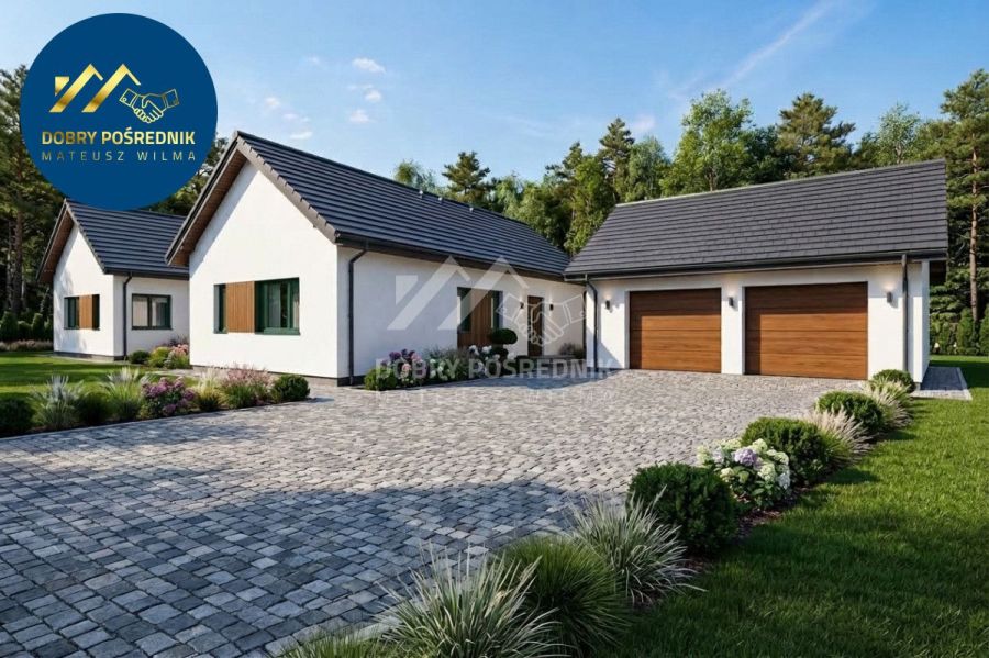 Parterowy Dom Wolnostojący | Pompa Ciepła | 1,5 Ha