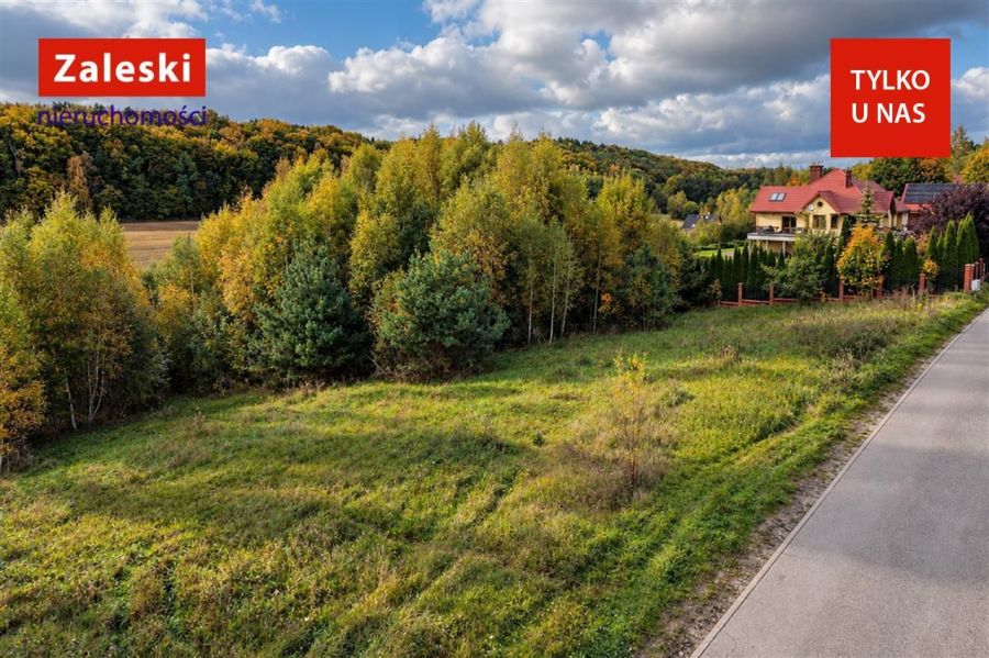 Działka siedliskowa w wydanymi warunkami zabudowy