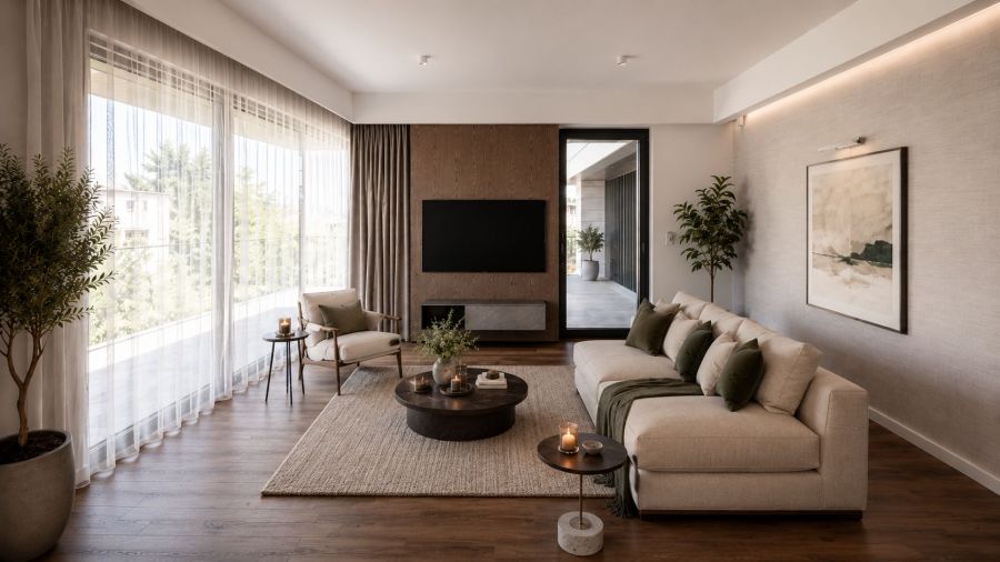 Wyjątkowy apartament z dużym tarasem | Gdynia Orłowo (2 min od plaży)