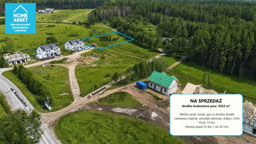 Działka z pozwoleniem na budowę | 2652 m&sup2;