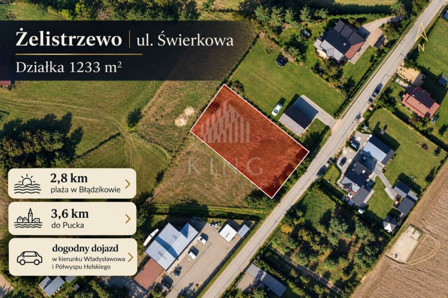 Żelistrzewo | Działka Budowlana | Wydane WZ
