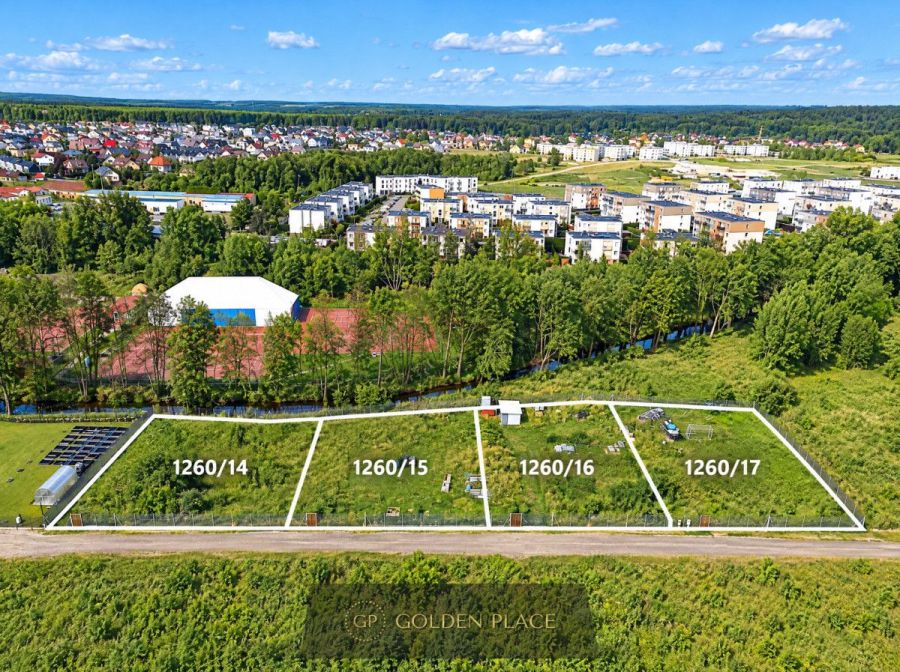 Działka o powierzchni 4113 m&sup2; Bolszewo