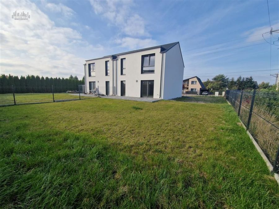 Bliźniak - 122 m2 bez skosów | Duża działka-452 m2