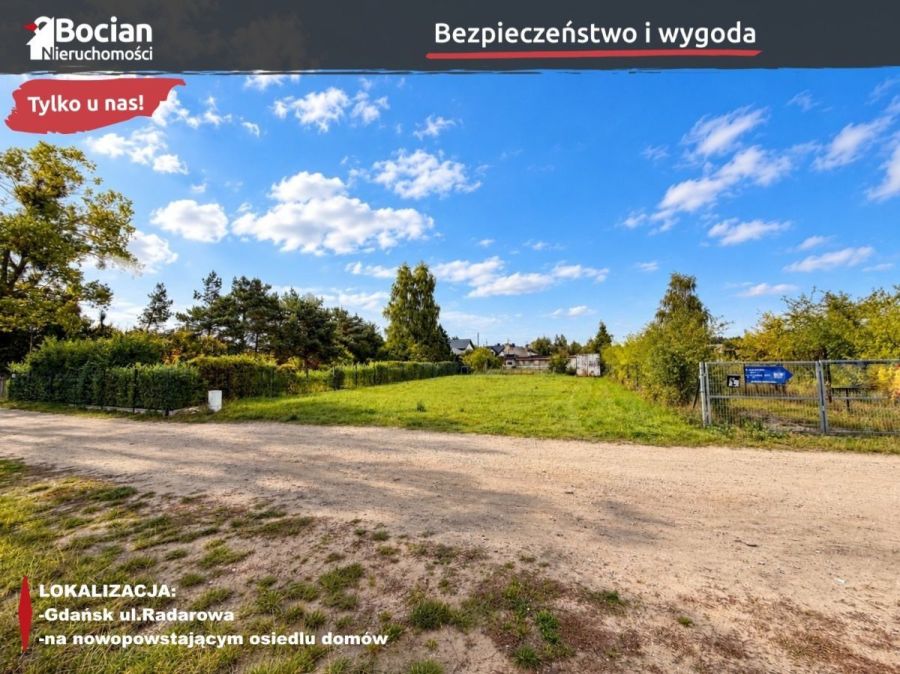 Płaska, słoneczna, ogrodzona z PnB - Klukowo!