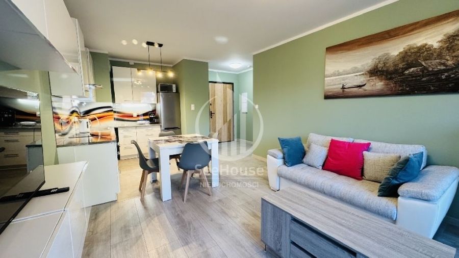 Nowe 2 Pokoje | 44 m&sup2; | Balkon | Hala Garażowa | Gdańsk Kiełpinek