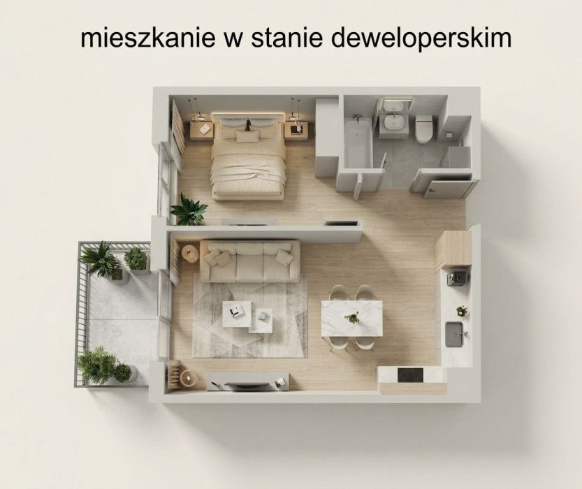 Szumilas, Kowale – cesja 2 pokoi, 42,48 m&sup2;